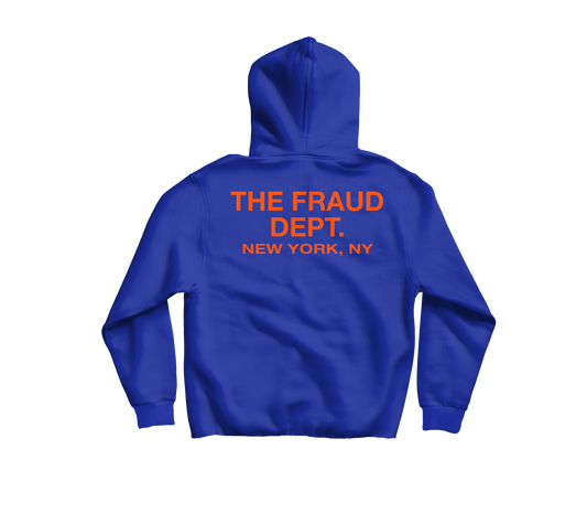 Fraud Dept OG Hoodie Blue